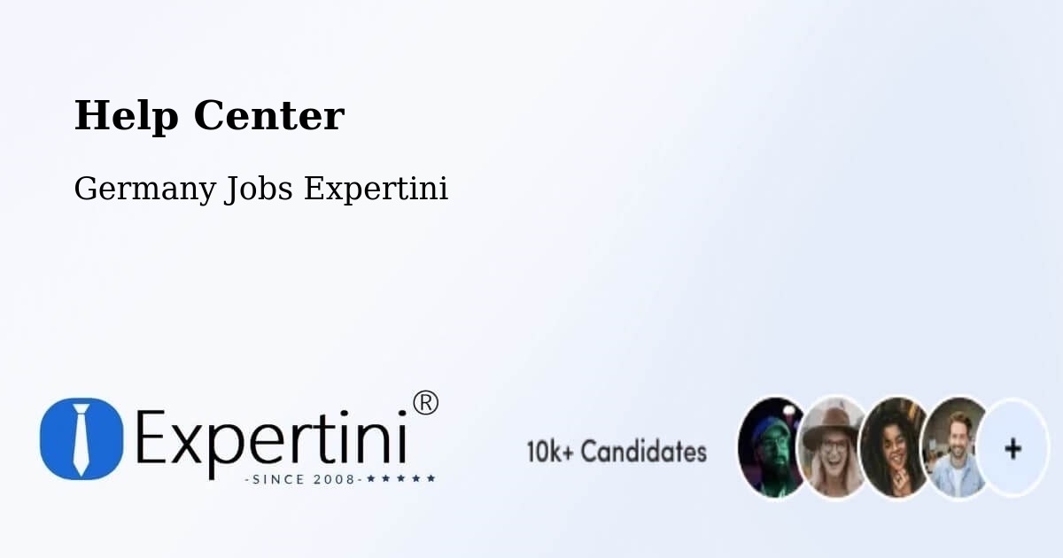 Help Center – Cuxhaven - Germany Jobs Expertini