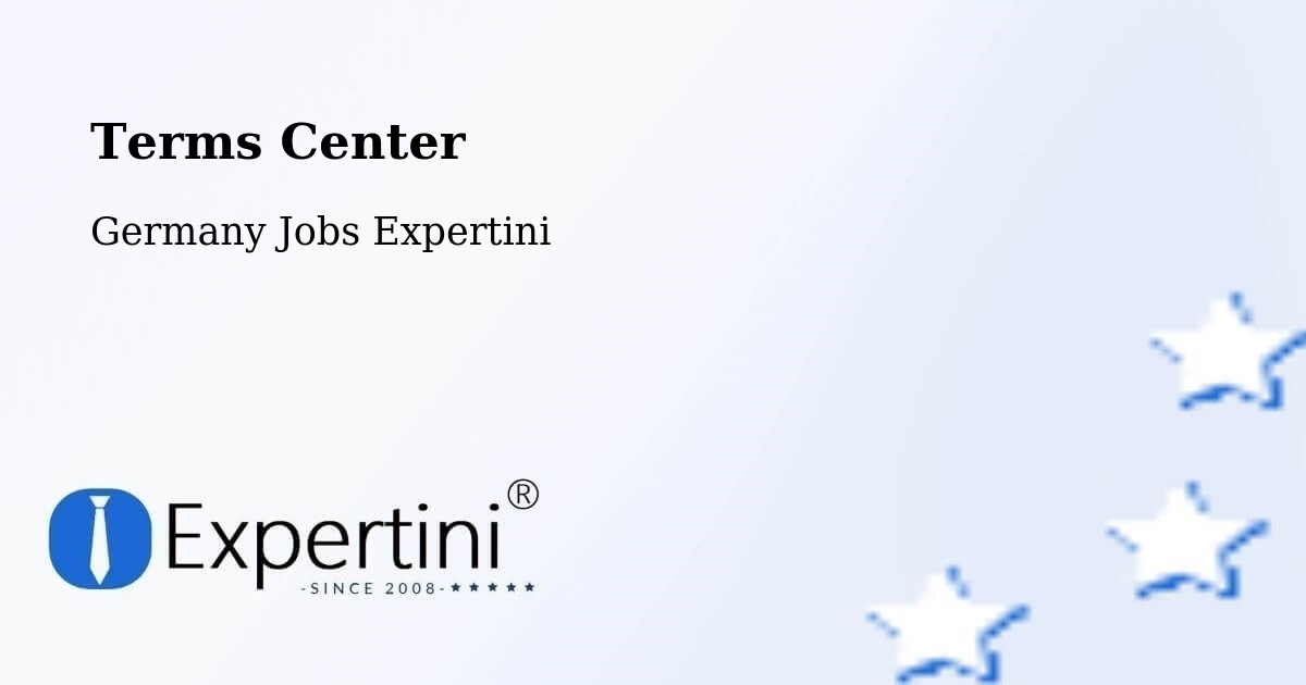 Terms of Service – Cuxhaven - Germany Jobs Expertini